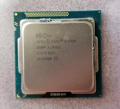 Intel Core I5-3450 SR0PF 3.1ghz Quad Core LGA1155 CPU Processor • $11.25