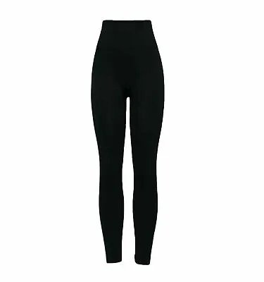 Ladies Tummy Control Leggings High Waist Stretch Fitness Sports Gym Trouser 8-26 • £8.99