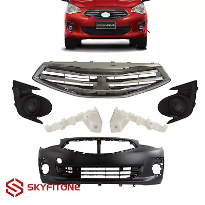 Fits Mitsubishi Mirage G4 2017-2020 Bumper/Front Grille/Fog Lamp Bezel/Bracket • $519.99