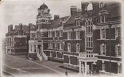 Postcard - Royal Naval Barracks Chatham Kent • £3