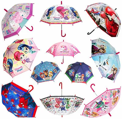 £9.95 • Buy Kids Character Umbrella Dome Bubble Disney Marvel TV & Film Boys & Girls School