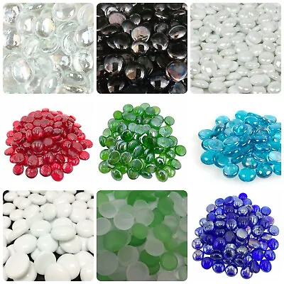 £42.99 • Buy Decorative Glass PEBBLES Beads Vase Nuggets Home WEDDING Display Craft STONED®