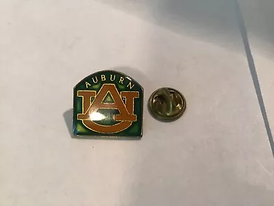 1988 Vintage Auburn Tigers War Eagle Logo AU College Pin Orange Crush 'em • $5