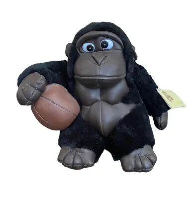 Vtg Gorilla Monkey Ape Plush Stuffed Animal Toy Basketball Plushland New 80s 7” • $21.99