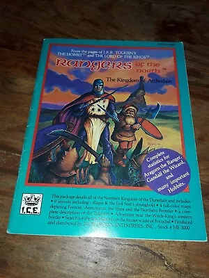 Rangers Of The North MERP Rolemaster #3000 ICE 1st Edition 1985 LOTR VINTAGE RPG • £39.99