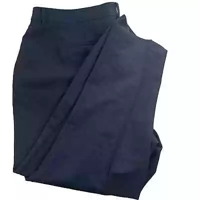 Vince Camuto Navy Blue Pants Plus 18W Career Work Pockets Stretch Womens Slacks • $29.99