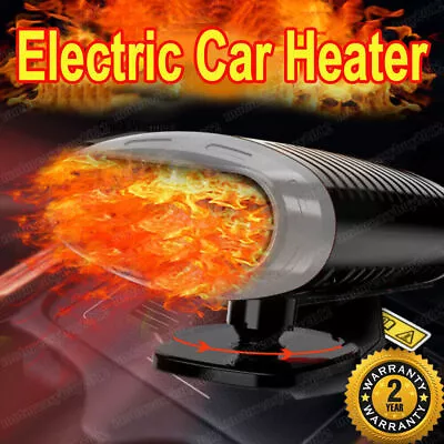 12V 150W Portable Electric Car Heater Heating Fan Defogger Defroster Demister • $8.79