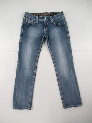 $69.99 • Buy Rock Revival  Alanis Capri  Jeans Tag Size 31 #D970