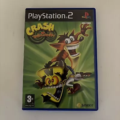 Crash Twinsanity Sony PlayStation 2 / PS2 Inc Manual / UK / Tested • £7.99