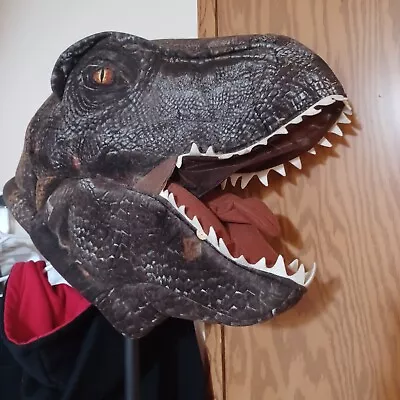 Jurrasic World T Rex Head Mask Halloween Costume Dan Dee Big Greeters Heads • $32