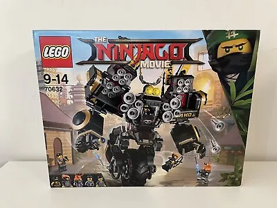 LEGO 70632 Ninjago Movie Quake Mech Brand New Sealed Retired Rare • $239