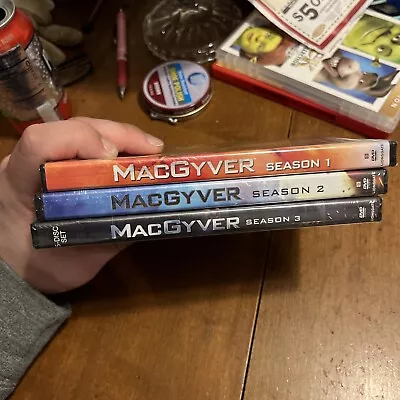 MACGYVER  2016 TV SERIES New Sealed DVD Seasons 1-3 • $35