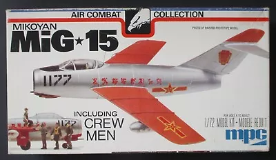 MPC 1/72nd Scale Mikoyan MiG-15 Model Airplane Kit No. 2-2102 • $18.59