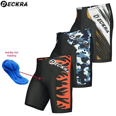 New Mens Cycling Shorts Gel Padded Road Cycling MTB Knicks Bicycle Biking Tights • $18.49