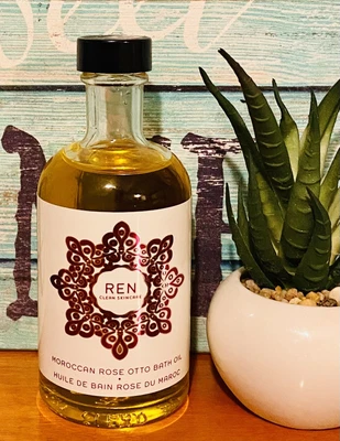 £19.62 • Buy 🔥 Ren Clean Skincare Moroccan Rose Otto Bath Oil 4.08 Oz NEW