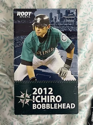2012 Ichiro Suzuki Root Sports Seattle Mariners Baseball Bobblehead SGA New MLB • $14.99