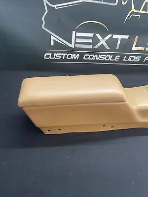 1971-81 Firebird Trans Am & Camaro Console Lid Tan Real Leather Custom Made • $122.55