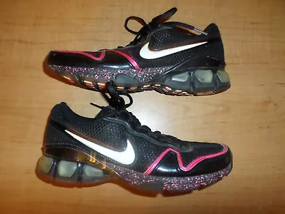 Nike  Relentless Women's Size 7.5 Running Shoes Black Pink - Nice - Fast Ship • $19.99