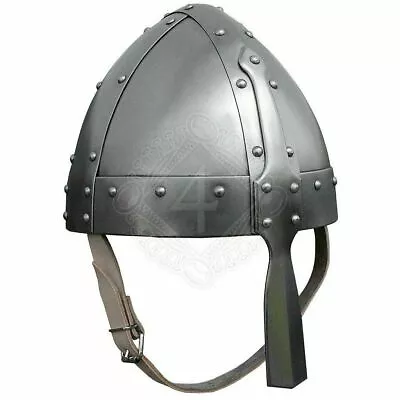 Medieval Norman Nasal Helm Knight Helmet 18 Gauge Steel Larp Re-enactment Armour • $83.78