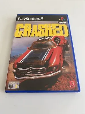 Crashed - PlayStation 2 (PS2) PAL - Inc Manual - Tested & Working - Fast Ship • £4.25