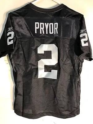 Reebok Women's Premier NFL Jersey Oakland Raiders Terrelle Pryor Black Sz 2X • $19.99