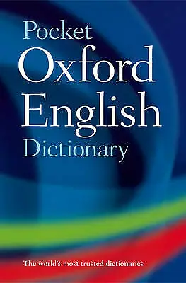 £4.11 • Buy Pocket Oxford English Dictionary Value Guaranteed From EBay’s Biggest Seller!