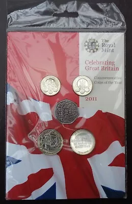 2011 Royal Mint Annual Coin Year Set BUNC Sealed Pack • £99.99