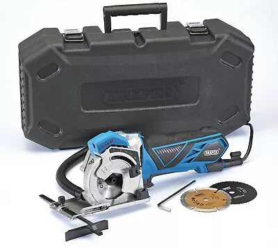 £59.99 • Buy Draper Mini Plunge Circular Saw 230V 600W 89mm With 3 Blades & Carry Case 20979 