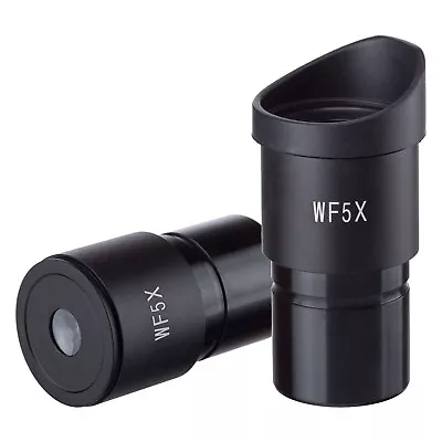 AmScope EP5X30 Pair Of WF5X Microscope Eyepieces (30mm) • $39.99