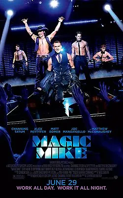 Magic Mike Movie Poster - Channing Tatum Poster Matt Bomer : 11 X 17 Inches • $13.96