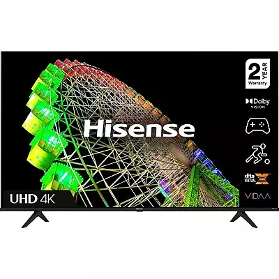 £498.99 • Buy Hisense A6B 65 Inch 4K Smart TV With Freeview Play 65A6BGTUK