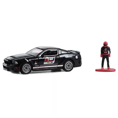 1/64 2010 Shelby GT500 OPTIMA Invitational W/ Race Car Driver Hobby Shop 97150-E • $13.99