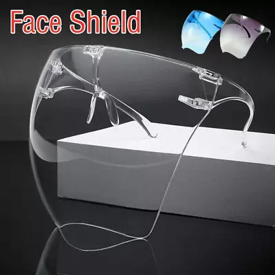 NEW! Anti-Fog Face Shield Protective Facial Cover Transparent Glasses Visor MASK • $14.99