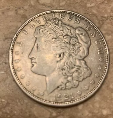 1921 E Pluribus Unum One Dollar Sliver Coin - I Like Her But Not Sure Why! • $25