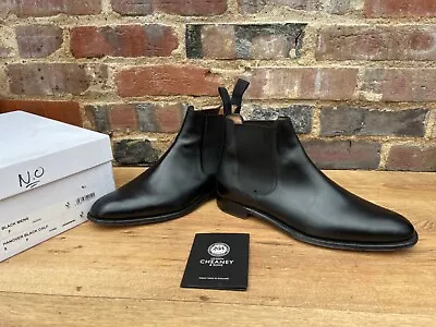 Church's Cheaney Mens Chelsea Boots Shoes Calf UK 8 US 9 EU 42 F Minor Use • £185