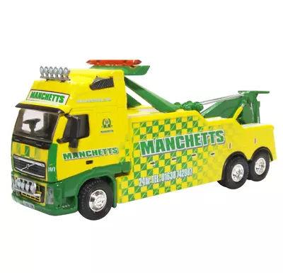 £25.55 • Buy Oxford 76VOL08REC Volvo FH Boniface Recovery Truck Manchetts 1:76 Scale