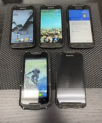 Lot Of 5 Kyocera DuraForce PRO 32GB E6833 Sprint +Rugged Android Phone F81 • $32.99