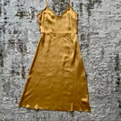 NWT Wilfred Millie Slip Dress Cairo Gold Size 0 $138 • $69