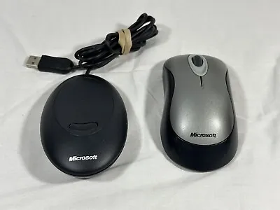 Microsoft Wireless Optical Mouse 2000 Model: 1067 + Receiver Model: 1053 Tested • $17.95