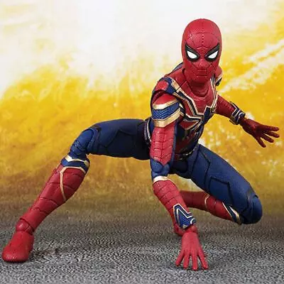 Action Figure Model Collection Avengers Spiderman 6 Inch Spiderman Kids Toys • £10.59