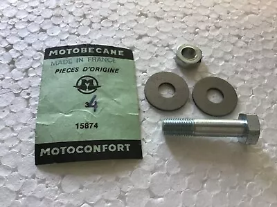 Motobecane Mobylette Moped Lower Shock Bolt Nos • $9.99