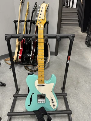 $250 • Buy Xaviere T - Style Electric Semi Hollow Body Seafoam Green