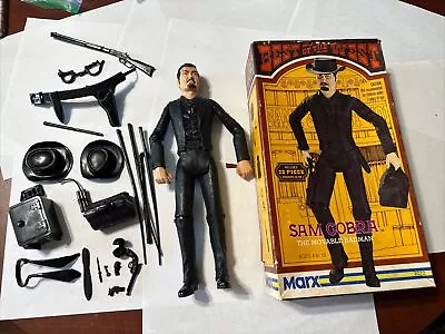 1974 Marx Sam Cobra 11 In Action Figure W/ Box And Accessories Best Of The West • $26