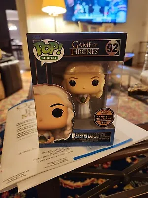 Daenerys Targaryen With Egg LE 999 Grail Funko Pop Digital Game Of Thrones • $699.99