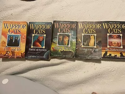Warrior Cats Series 1 Books 2-6 • £4.99