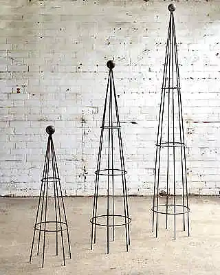 Large Metal Obelisk / Garden Support / Garden Plant Support / Flower Support • £75