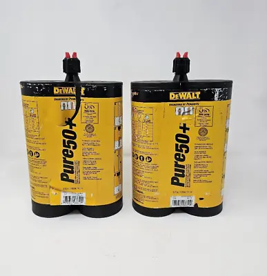 (2) NEW DEWALT PURE 50+ Epoxy Injection Adhesive Anchoring  51OZ • $75