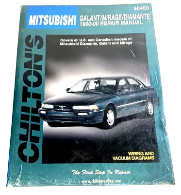 Chilton 50450 Mitsubishi Galant/Mirage/Diamante 1990-00 Manual (Factory Sealed) • $21.44