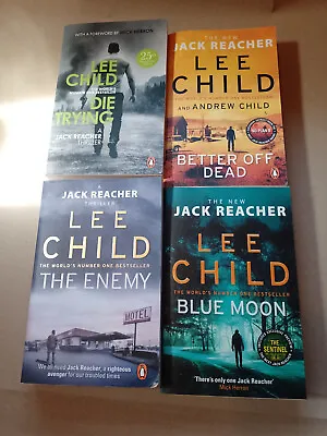 £8 • Buy LEE CHILD BOOKS X 4 PAPERBACKS, VERY GOOD CONDITION