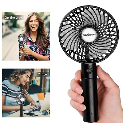 Electric Personal Handheld Small Fan Portable Pocket Mini Handy USB Cooling Fan • $14.85